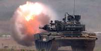 Apesar do custo, a Rússia tem intensificado seus exercícios militares  Foto: Getty Images / BBC News Brasil