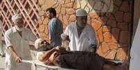 Homem fica ferido após atentado em Nangarhar, no Afeganistão  Foto: REUTERS/Stringer / Reuters