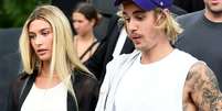 Justin Bieber se declarou à noiva, Hailey Baldwin, na rede social  Foto: Getty Images / PurePeople