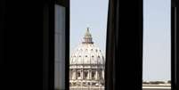 Vista da cúpula da Basílica de São Pedro, no Vaticano  Foto: ANSA / Ansa - Brasil