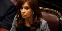 Cristina Kirchner em sessão do Senado em Buenos Aires
 22/8/2018      REUTERS/Marcos Brindicci   Foto: Reuters