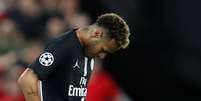 Neymar durante partida pelo PSG  Foto: Carl Recine / Reuters