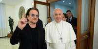 Bono se reúne com papa no Vaticano
  19/9/2018   Divulgação  Foto: Reuters