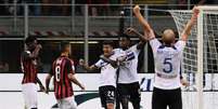 Rigoni marcou o gol de empate nos minutos finais (Foto: MARCO BERTORELLO / AFP)  Foto: LANCE!