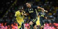 Juventus sofre, mas Cristiano Ronaldo garante a vitória sobre o Frosinone (Foto: FILIPPO MONTEFORTE / AFP)  Foto: LANCE!