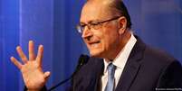 Alckmin negou as acusações de ter favorecido familiares em desapropriações  Foto: DW / Deutsche Welle