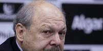 Jos&eacute; Carlos Peres, presidente do Santos FC  Foto:  DJALMA VASS&Atilde;O / Gazeta Press