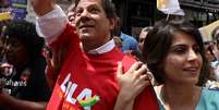 Haddad e Manuela fazem campanha no Rio de Janeiro
 14/9/2018   REUTERS/Pilar Olivares  Foto: Pilar Olivares / Reuters