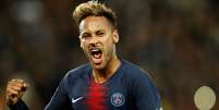 Neymar comemora gol do PSG sobre o Reims
 26/9/2018     REUTERS/Christian Hartmann   Foto: Reuters