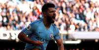 Aguero comemora gol do Manchester City  Foto: Lee Smith / Reuters