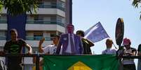 Manifestantes fazem ato pró-Bolsonaro em Manaus  Foto: Henrique Rodrigues / Futura Press / Estadão