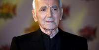 Cantor francês Charles Aznavour durante evento em Cannes, na França   Foto: Eric Gaillard  / Reuters