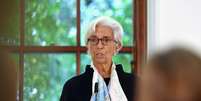 Diretora-gerente do FMI, Christine Lagarde, durante coletiva de imprensa em Londres, Reino Unido 
17/09/2018 
John Stillwell/Pool via REUTERS  Foto: Reuters