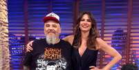 Jo&atilde;o Gordo &eacute; convidado do 'Luciana By Night', da RedeTV!.  Foto: Divulga&ccedil;&atilde;o/RedeTV! / Estad&atilde;o