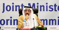 Ministro de Energia da Arábia Saudita,  Khalid al-Falih, durante cerimônia em Argel, na Argélia 23/09/2018 REUTERS/Ramzi Boudina   Foto: Reuters