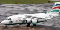 Aeronave - Imagens do avião que transportava a Chapecoense antes do acidente que teve 71 vítimas fatais.  Foto: Reprodução/ Twitter / Estadão