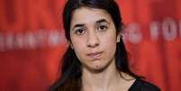 Nadia, hoje com 25 anos, se tornou porta-voz da campanha para libertar os yazidi, minoria étnica e religiosa  Foto: Getty Images / BBC News Brasil