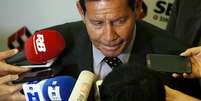Candidato a vice Hamilton Mourão, em entrevista em São Paulo 17/9/2018 REUTERS/Paulo Whitaker   Foto: Reuters