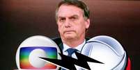 Jair Bolsonaro acirra a antiga guerra entre Globo (família Marinho) e Record (bispo Edir Macedo)  Foto: Fotomontagem: blog Sala de TV (Imagens de divulgação) / Divulgação