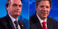 Bolsonaro e Haddad, protagonistas de uma eleição que redefiniu o papel da TV  Foto:  João Cotta/TV Globo  / Divulgação