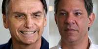 Jair Bolsonaro e Fernando Haddad
7/10/2018 
REUTERS/Ricardo Moraes/Amanda Perobelli  Foto: Reuters