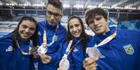 Natação brasileira foi destaque nos pódios dos Jogos Olímpicos da Juventude  Foto: Jonne Roriz / Exemplus / COB