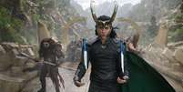 Tom Hiddleston em 'Thor: Ragnarok' (2017)  Foto: Divulga&ccedil;&atilde;o