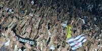 Torcida do Corinthians na final  Foto: Leonardo Benassatto / Reuters