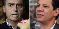 Jair Bolsonaro (PSL) e Fernando Haddad (PT)  Foto: Fábio Motta / Estadão Conteúdo, Ananda Migliano / O Fotográfico / Estadão Conteúdo