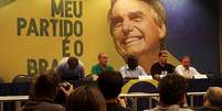 Onyx Lorenzoni (de verde) é cotado para ser ministro da Casa Civil se Bolsonaro for eleito (Foto: Vinícius Faustini)  Foto: Lance!