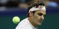 Roger Federer está nas quartas de final  Foto: Aly Song / Reuters