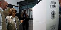 Chefe da miss&atilde;o de observadores da OEA, Laura Chinchilla, visita se&ccedil;&atilde;o eleitoral em Bras&iacute;lia
28/10/2018 REUTERS/Adriano Machado  Foto: Reuters