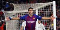 Suárez fez três gols na vitória por 5 a 1 do Barcelona para cima do Real Madrid  Foto: Paul Hanna / Reuters