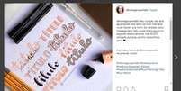 Resumos escolares de diversos assuntos são compartilhados no Instagram em perfis conhecidos como studygrams  Foto: Reprodução/Instagram / Estadão