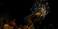 Apoiadores de Bolsonaro comemoram no Rio de Janeiro 28/10/2018 REUTERS/Pilar Olivares   Foto: Reuters