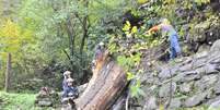 Tragédia ocorreu em Lillianes, na região de Vale de Aosta  Foto: ANSA / Ansa - Brasil