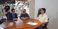 Bolsonaro deu entrevista à Rede Vida.  Foto: Reprodução / Estadão