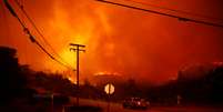 Incêndio em Malibu  Foto: Eric Thayer / Reuters