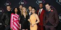 People’s Choice Awards: O elenco de &#034;Shadowhunters: The Mortal Instruments&#034;, série premiada (11/11/2018)  Foto: Danny Moloshok / Reuters