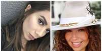 As cantoras&nbsp;Anitta e Thal&iacute;a.  Foto: Instagram/@anitta/@thalia / Estad&atilde;o