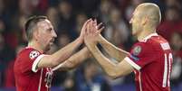 Ribéry e Robben são os mais experientes do Bayern de Munique (Foto: AFP)  Foto: Lance!