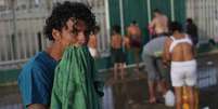 Os migrantes vão permanecer por tempo indeterminado em Tijuana  Foto: Getty / BBC News Brasil