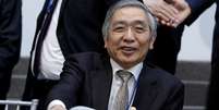Kuroda, durante evento em Washington 20/4/2018 REUTERS/Yuri Gripas   Foto: Reuters