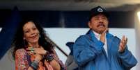 Rosario Murillo e Daniel Ortega em Managua
 13/10/2018  REUTERS/Oswaldo Rivas   Foto: Reuters