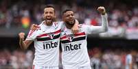 Jogadores do São Paulo em 2018  Foto: Luis Moura / WPP / Lancepress! / LANCE!