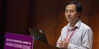 He Jiankui participa de congresso sobre genoma em Hong Kong  Foto: EPA / Ansa
