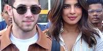 Atriz indiana Priyanka Chopra e cantor Nick Jonas desembarcam no aeroporto de Jodhpur 29/11/2018 REUTERS/Stringer  Foto: Reuters