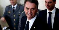 O presidente eleito Jair Bolsonaro participa da cerimônia de formatura de oficiais combatentes do Exército da Academia Militar das Agulhas Negras (AMAN), em Resende, na Região Sul Fluminense, na manhã deste sábado, 1.   Foto: Wilton Junior / Estadão