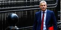 Ministro britânico para o Brexit, Stephen Barclay
28/11/2018
REUTERS/Henry Nicholls  Foto: Reuters