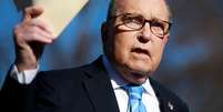 Larry Kudlow fala na Casa Branca
 3/12/2018    REUTERS/Jim Young   Foto: Reuters